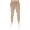 Jogger de Gabardina Beige