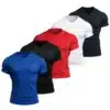 Playeras Deportivas Corte Slim Cuello V